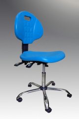Лабораторный стул Proxy 02-1-T04 синий